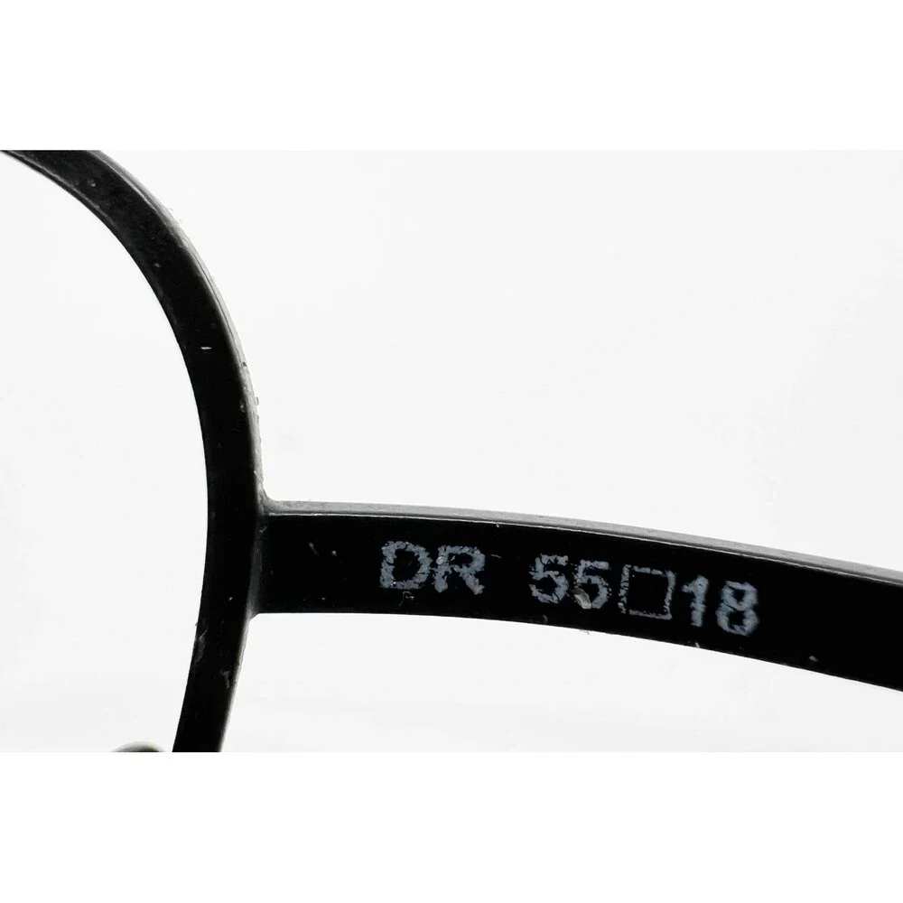 ArtCraft Eyeglass Frames Mens Black Aviator Double Bridge DR 55 18 140